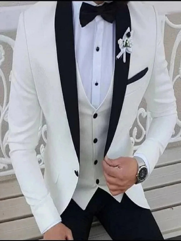 White Men Suit