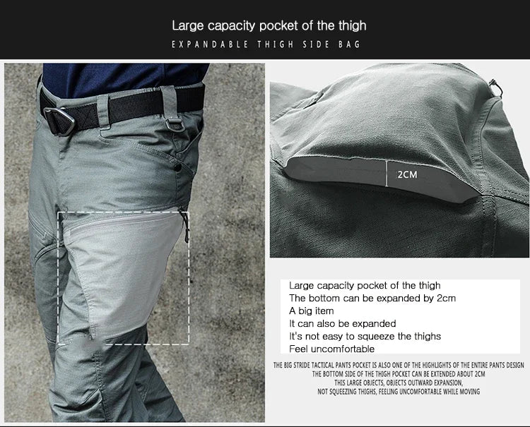 Long Cargo Trousers