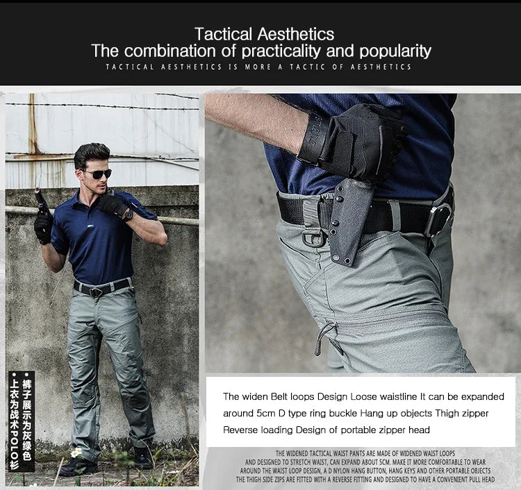 Long Cargo Trousers